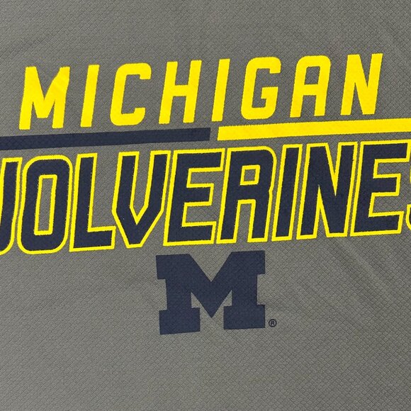 University of Michigan Wolverines Pro Edge T Shirt Sz M - Picture 2 of 7